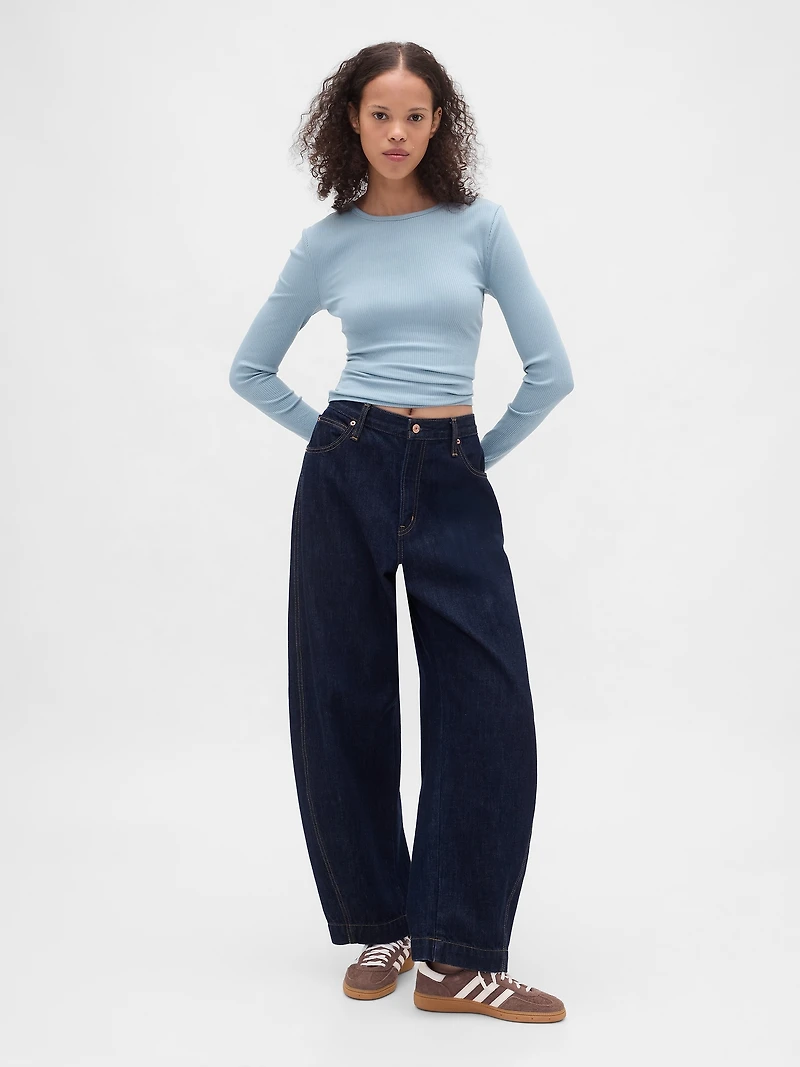 Modern Rib Crop T-Shirt