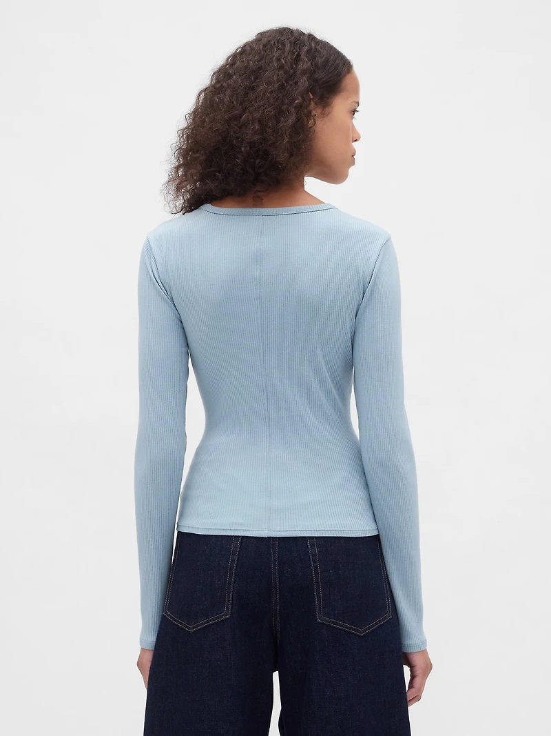 Modern Rib Crop T-Shirt