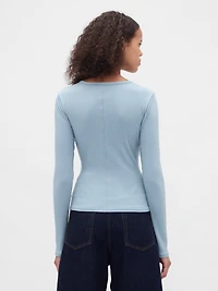 Modern Rib Crop T-Shirt