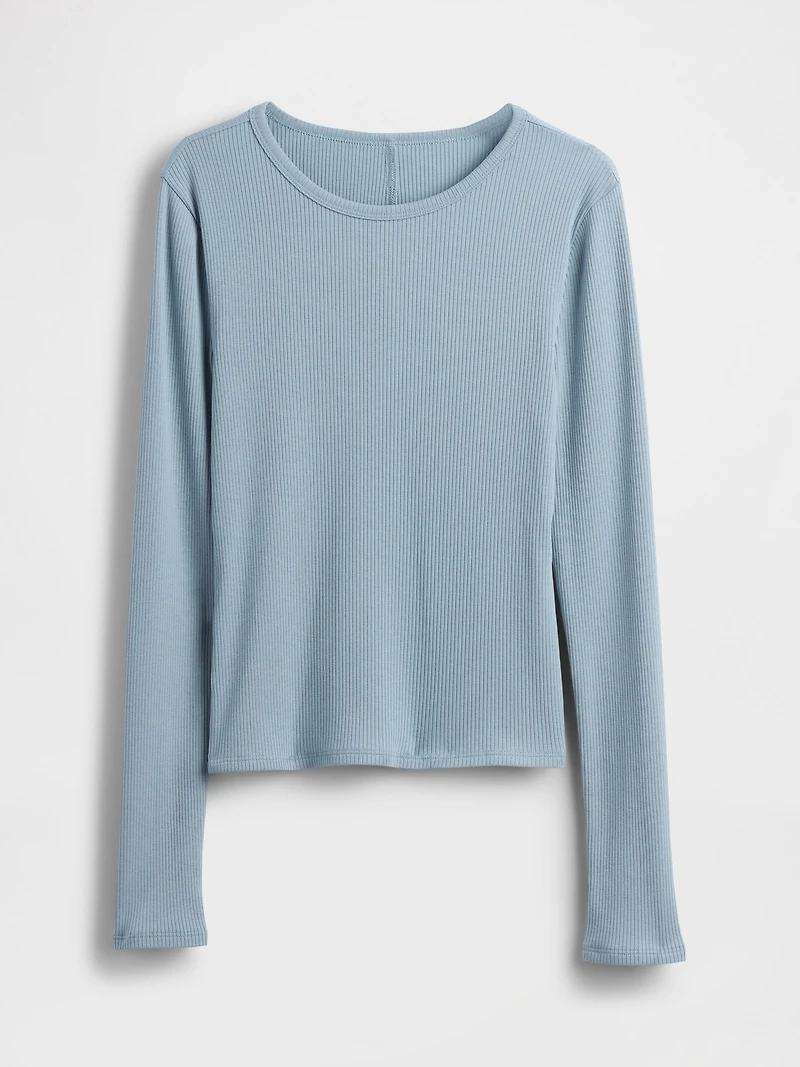 Modern Rib Crop T-Shirt