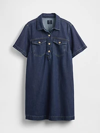 UltraSoft Denim Mini Dress