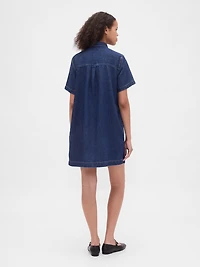 UltraSoft Denim Mini Dress