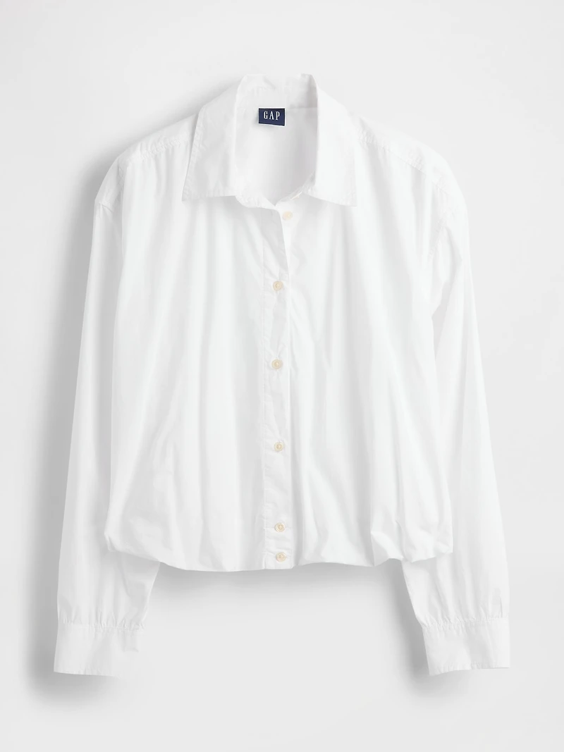 Bubble Hem Shirt