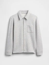 Kids Cozy Button-Front Shirt