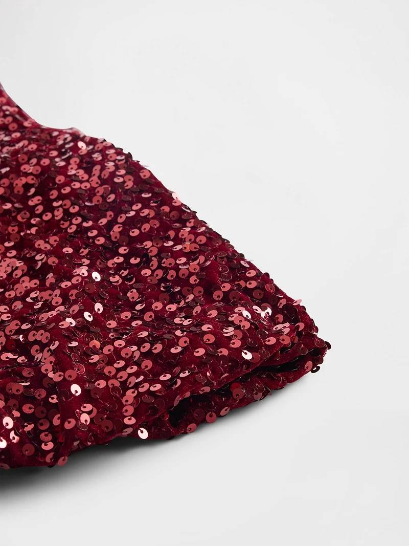 Kids Sequin Bubble Top