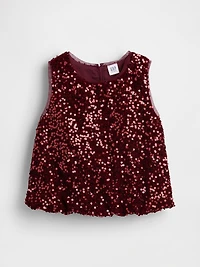 Kids Sequin Bubble Top