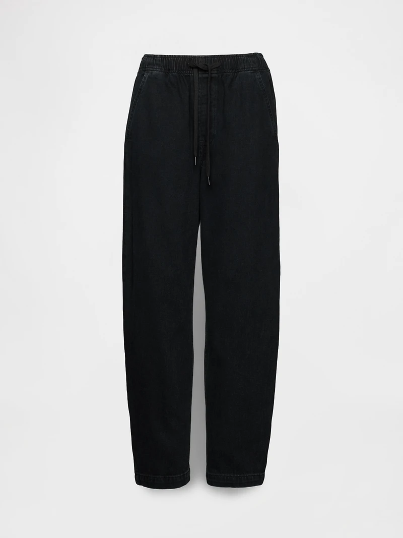 High Rise Barrel Jeans