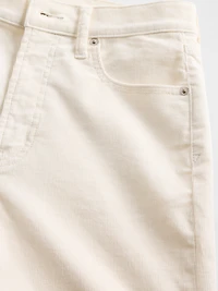 High Rise Corduroy '90s Slim Straight Pants