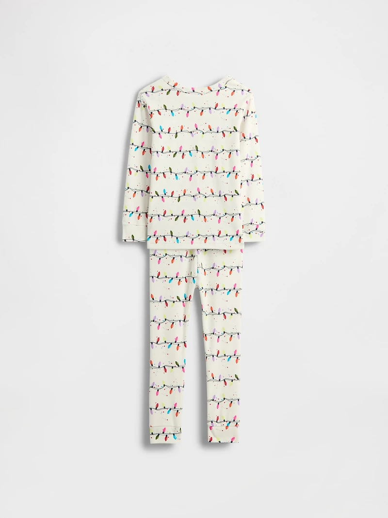 Baby & Toddler Organic Brushed Cotton Holiday PJ Set