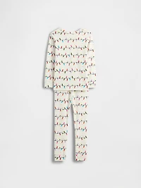 Baby & Toddler Organic Brushed Cotton Holiday PJ Set