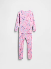 Baby & Toddler Organic Brushed Cotton Holiday PJ Set