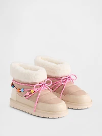 Kids Charm Puffer Boots