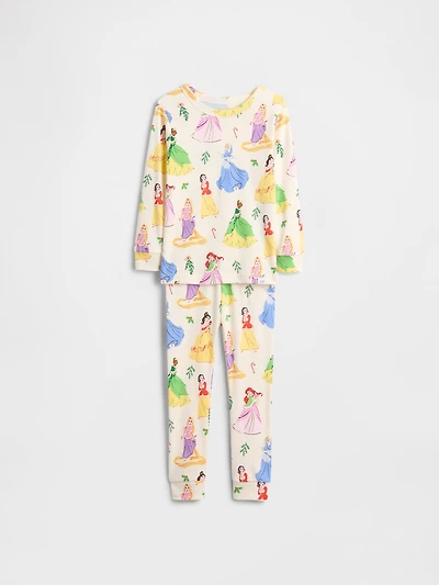 Gap × Disney Baby & Toddler Organic Brushed Cotton Princess PJ Set