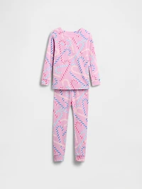 Baby & Toddler Organic Brushed Cotton Holiday PJ Set