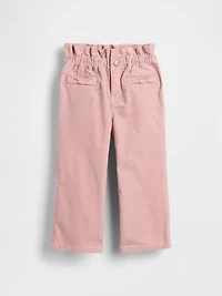 Baby & Toddler Velvet Bow Stride Jeans