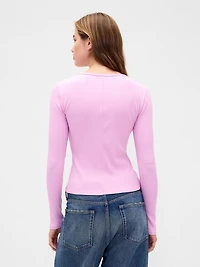 Modern Rib Crop T-Shirt