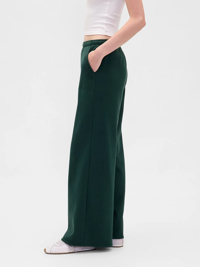 VintageSoft Baggy Wide-Leg Sweatpants