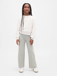 Kids Wide-Leg Foldover Leggings