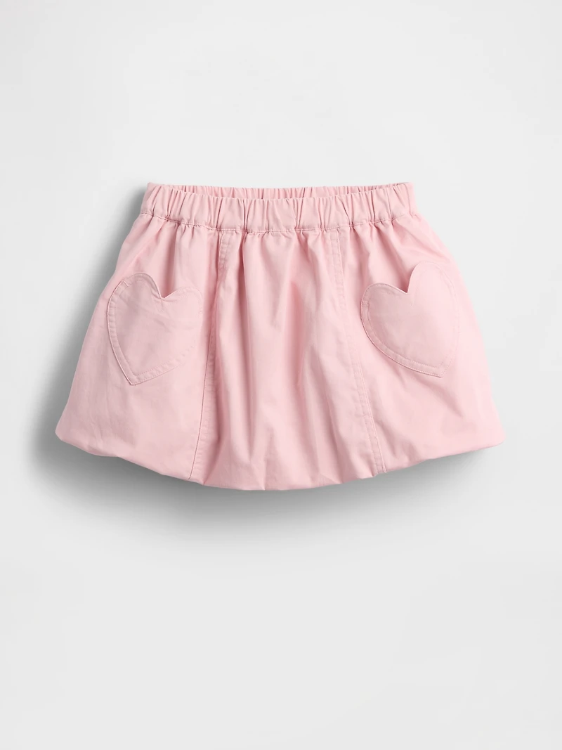 Baby & Toddler Heart Pocket Bubble Skirt