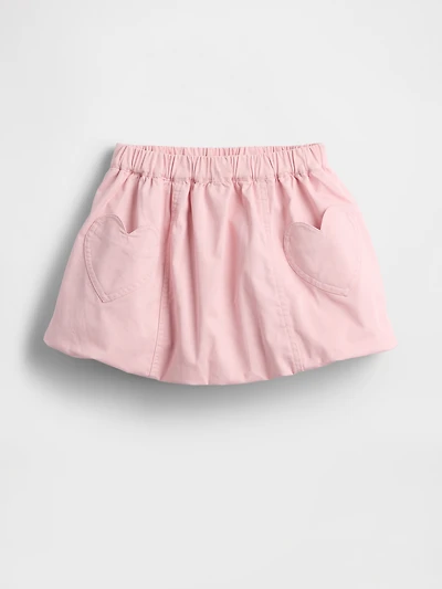 Baby & Toddler Heart-Pocket Bubble Skirt