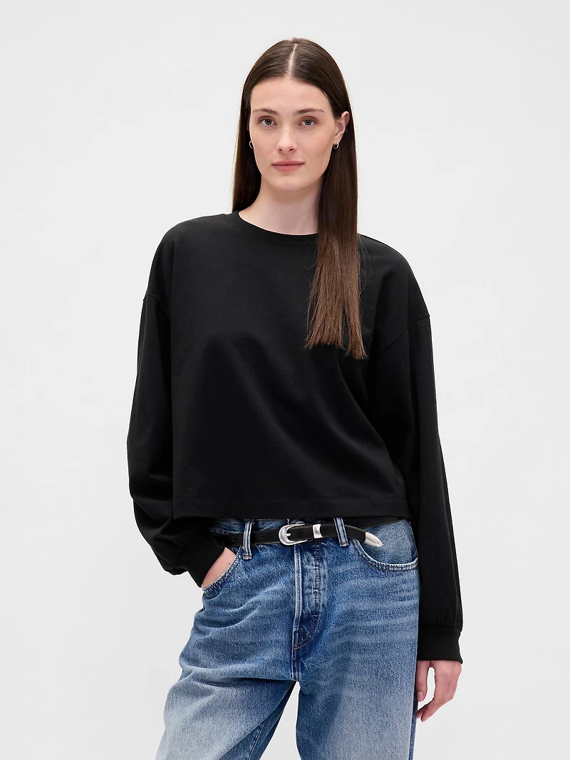 Heavyweight Crop Sweatshirt