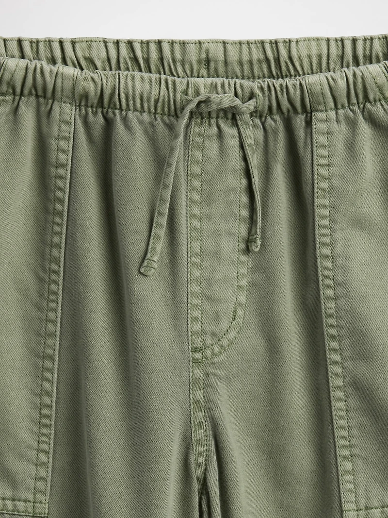 Kids Twill Baggy Pants
