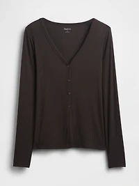 Mini Rib PJ Cardigan
