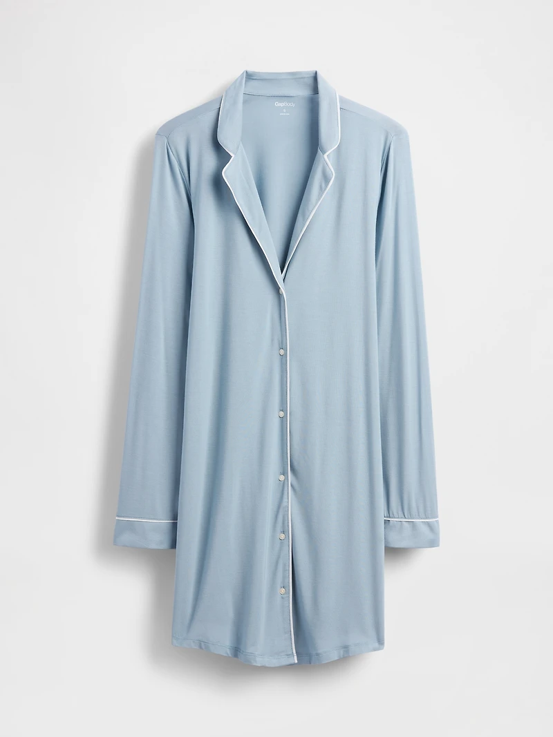 Softest Modal PJ Shirtdress