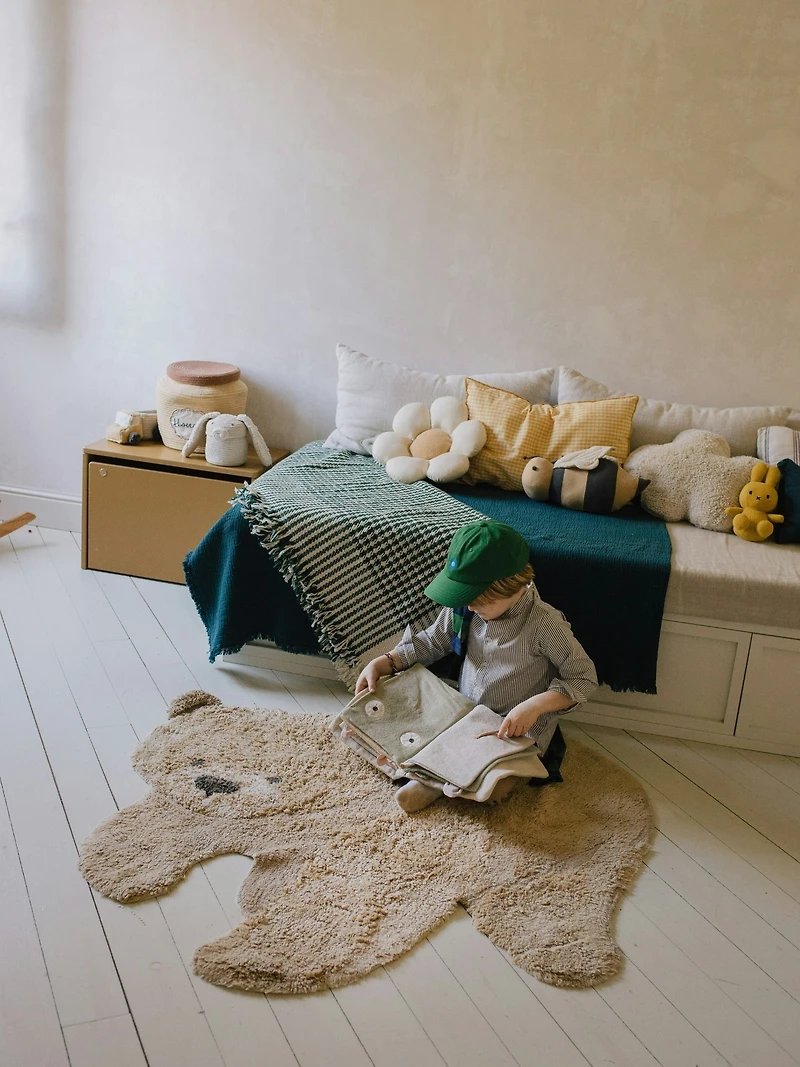 Lorena Canals Washable Animal Rug Bear