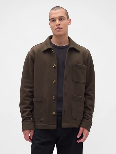 French Terry Chore Jacket