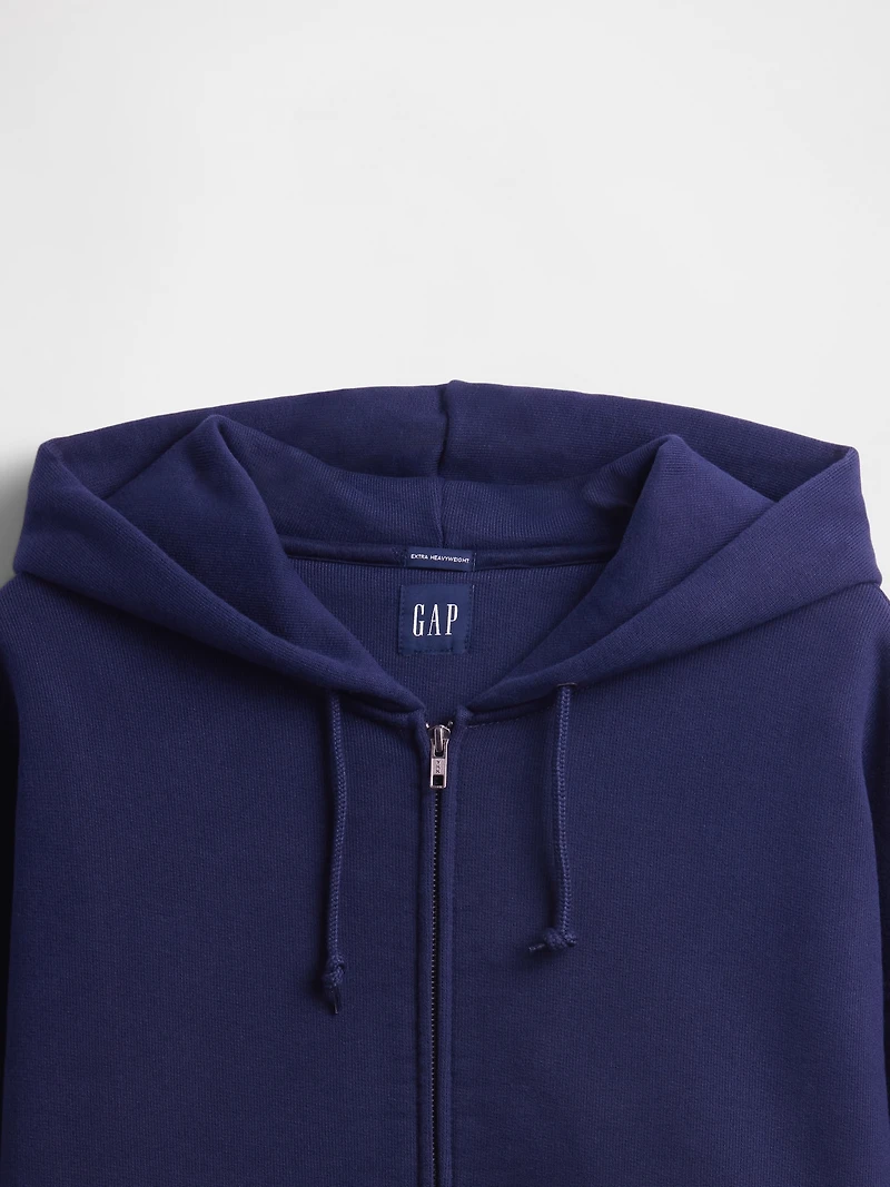 Adult Extra Heavyweight French Terry Zip Hoodie