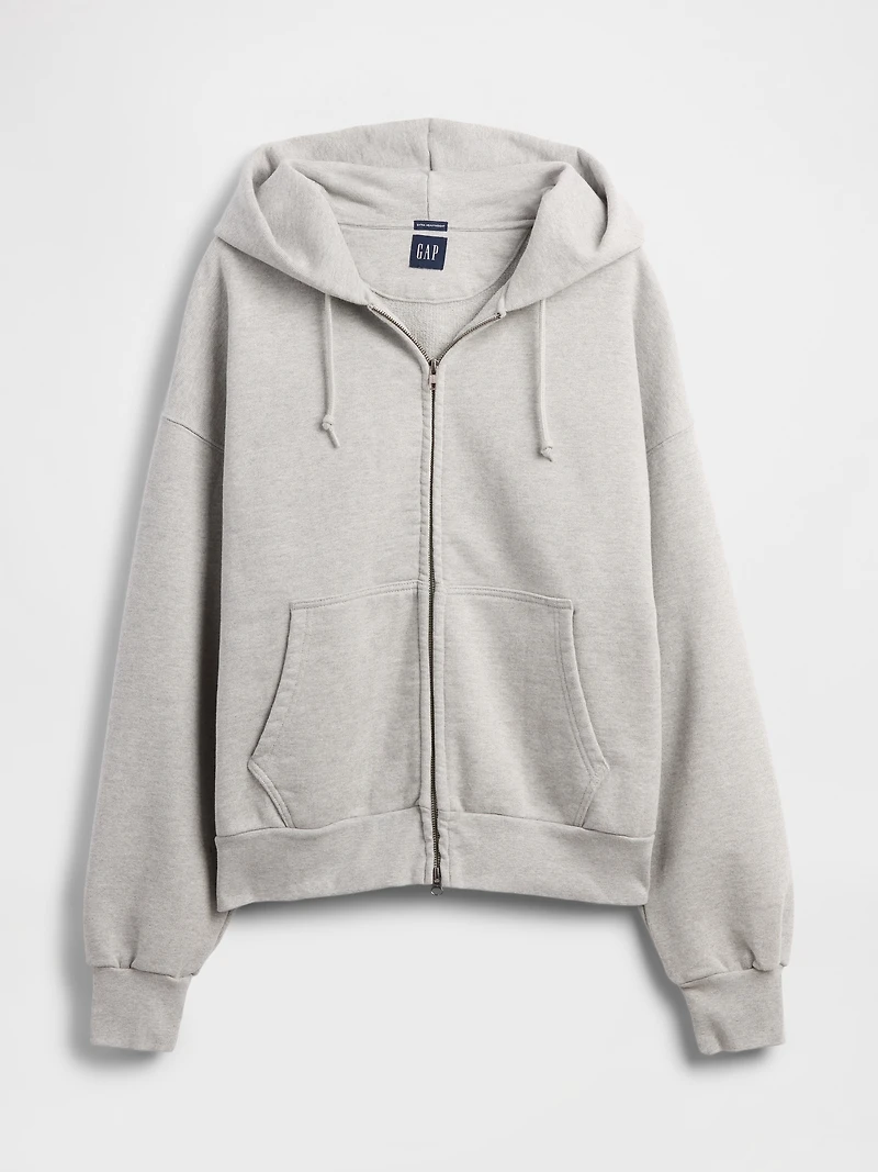 Extra Heavyweight French Terry Zip Hoodie