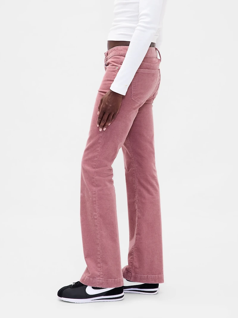 Low Rise Corduroy Long & Lean Jeans