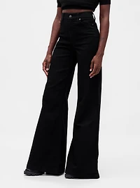 High Rise Relaxed Flare Jeans