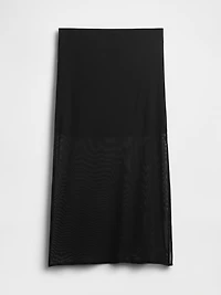 Mesh Midi Skirt