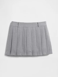 Pleated Mini Skort
