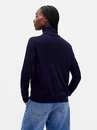 100% Merino Wool Turtleneck Sweater