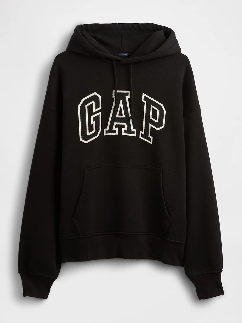 Extra Heavyweight French Terry Oversized Logo Hoodie