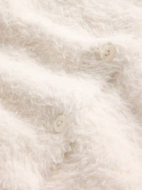 Kids Eyelash Cardigan Sweater