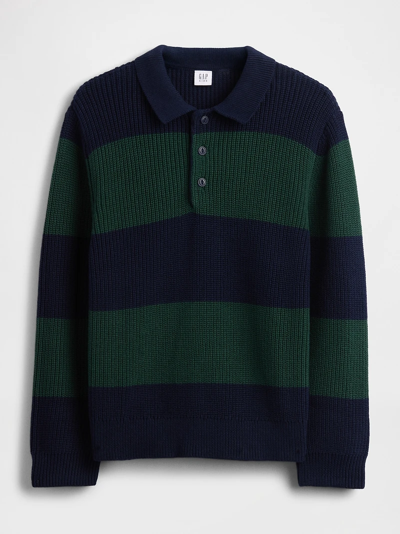 Kids Polo Sweater