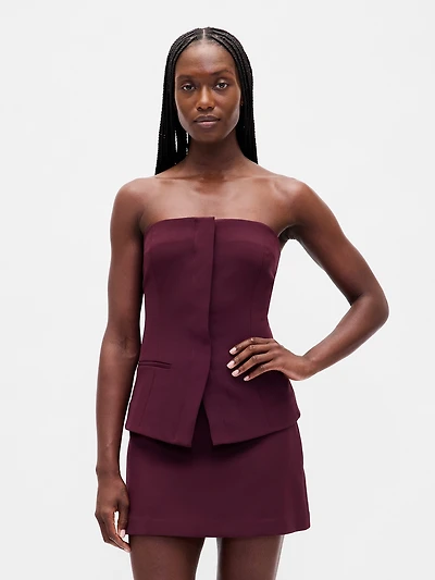 Strapless BiStretch Corset Top