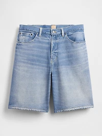 Gap × BÉIS Knit Denim Baggy Shorts