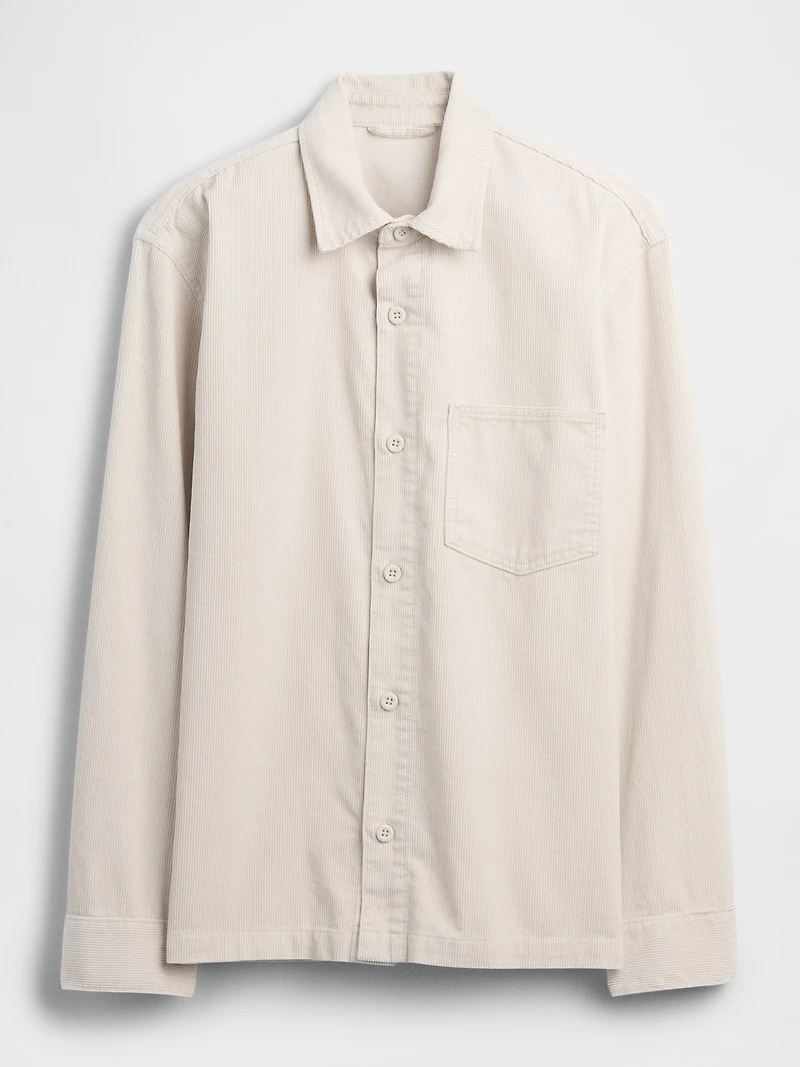 Corduroy Shirt Jacket