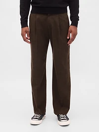 365 Wool-Blend Relaxed Trousers