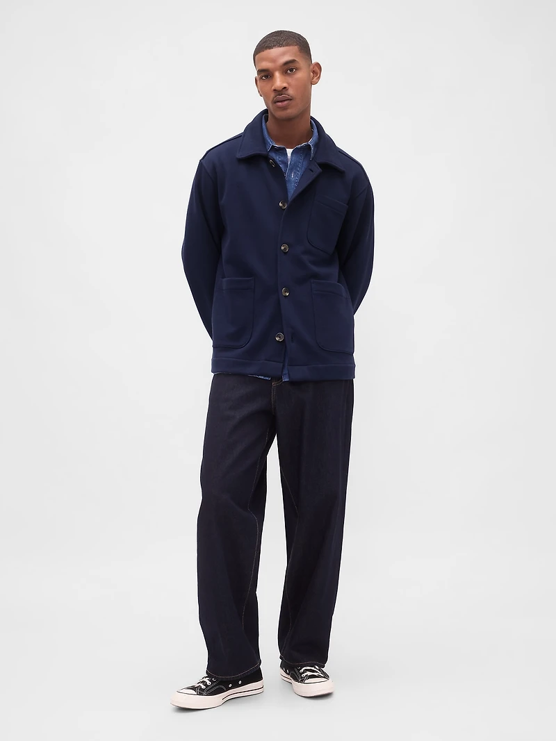 French Terry Chore Jacket