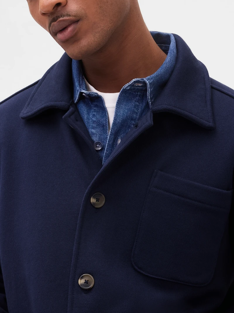 French Terry Chore Jacket