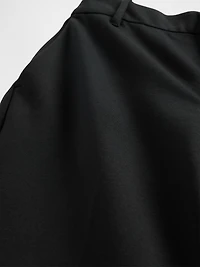 High Rise Double Knit Wide-Leg Pants