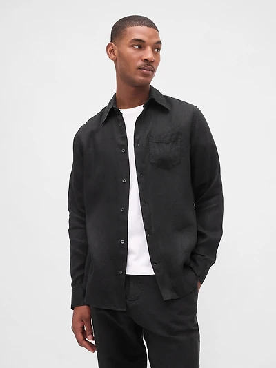 100% Linen Classic Shirt