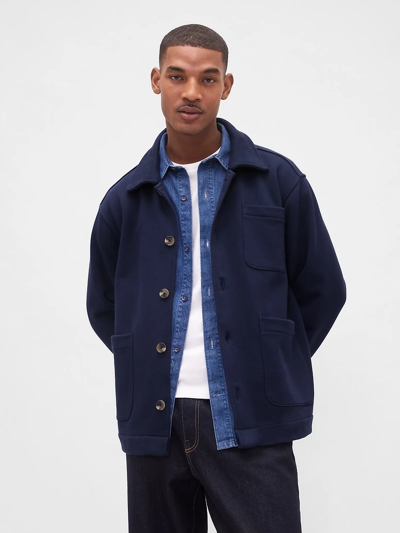 French Terry Chore Jacket