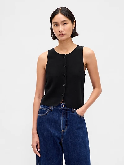 Lightweight CashSoft Tailored Vest